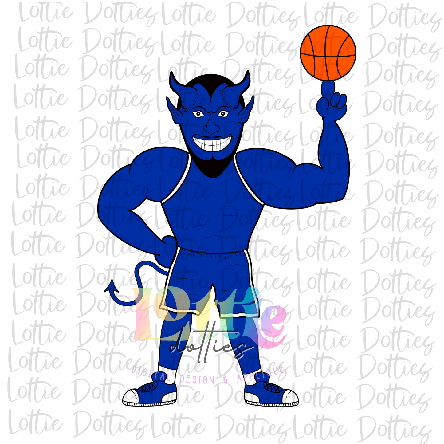 Blue Devils Basketball PNG - Blue  Devils Sublimation - Digital Download