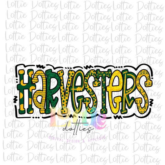 Harvesters PNG - Harvesters Sublimation - Digital Download