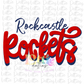 Rockcastle Rockets PNG - Rockets PNG - Instant Download - Digital Download - Red and Navy