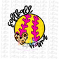 Softball Mama  Png  - Softball Sublimation -  Instant Download - Digital Download - Pink