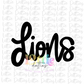 Lions PNG - Lions -  sublimation design - Digital Download