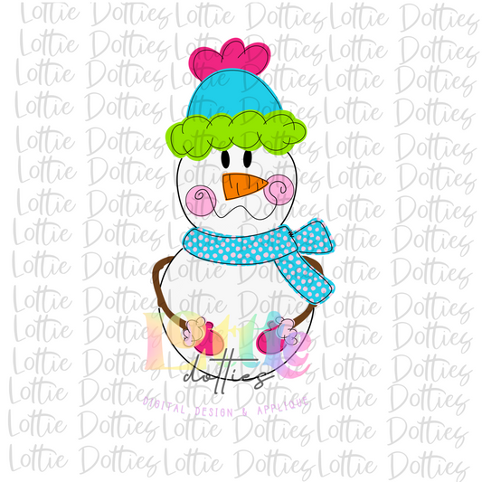 Snowman PNG - Snowman  Sublimation - Digital Download