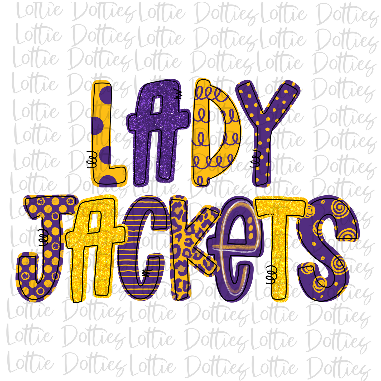 Lady Jackets Png - Sublimation Design- Jackets  Sublimation- Digital Download - Purple and Gold