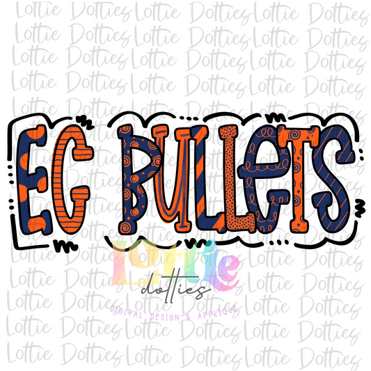 EC Bullets PNG - EC Bullets Sublimation - Digital Download