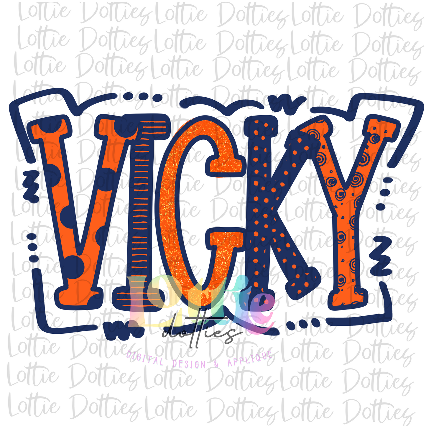 Vicky PNG - Vicky Sublimation - Digital Download