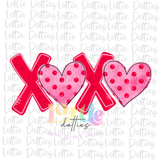 Valentine’s Day Sublimation Design- Xoxo - valentines Design - xoxo Png