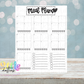 Weekly Meal Plan PNG - Meal Plan Sublimation - Digital Download