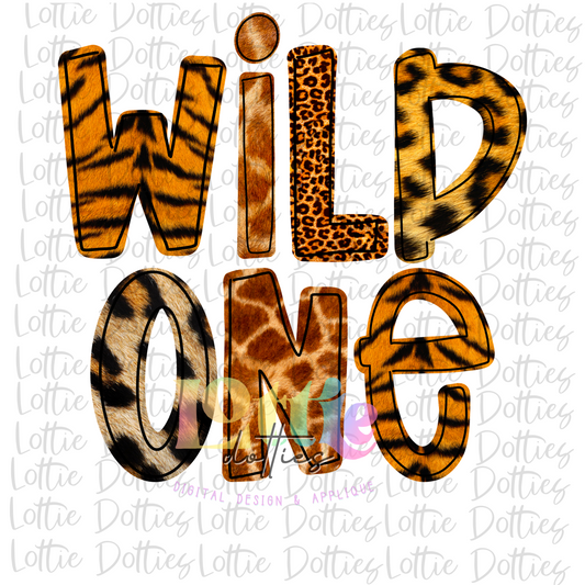 Wild One PNG -Sublimation design - Digital Download - Valentine's Day