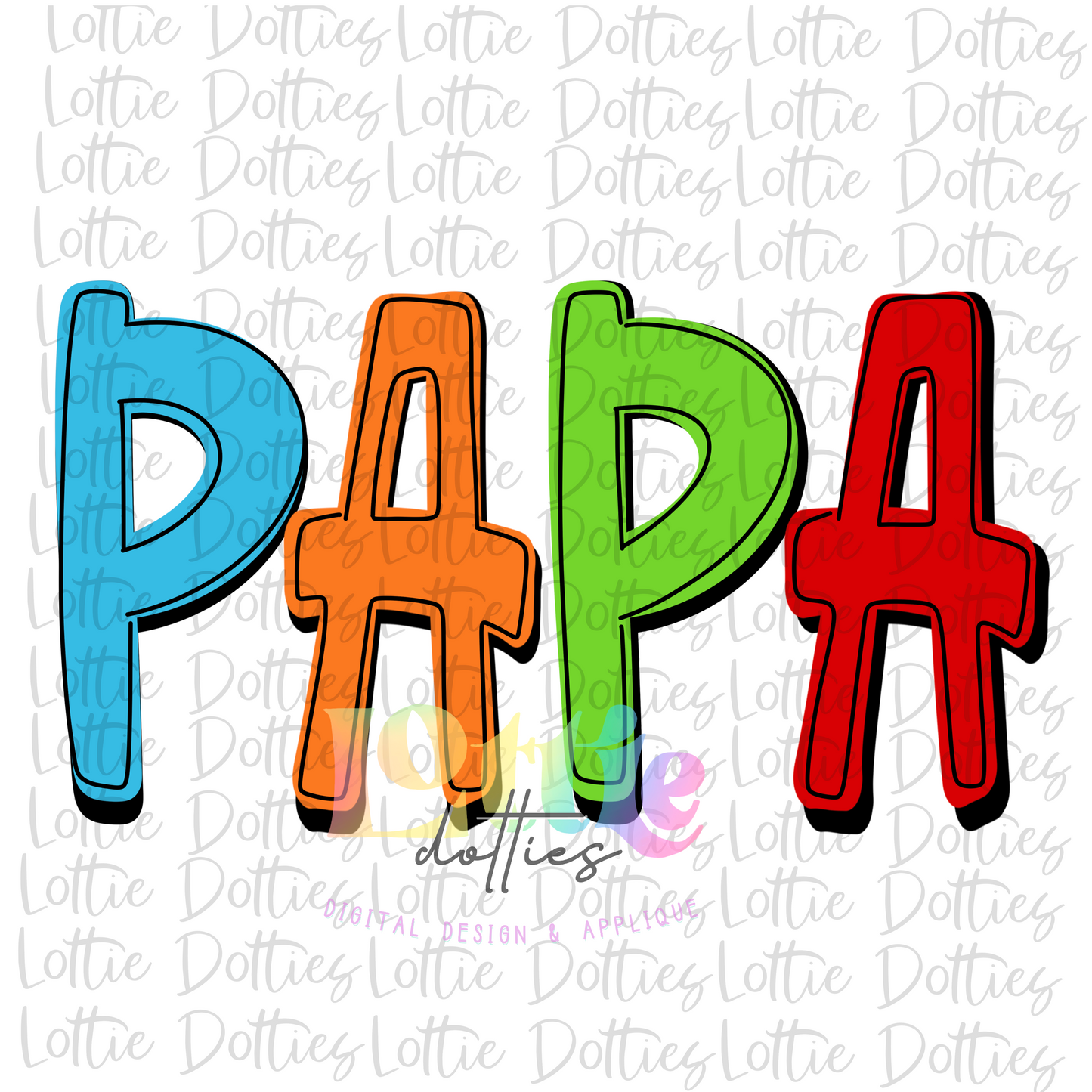 Papa PNG - Grandfarther Sublimation - Digital Download