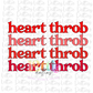 Heart Throb PNG - Heart Throb Sublimation - Valentine's Day - Digital Download