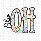 Ohio PNG -   OH Sublimation design - Digital Download