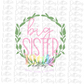 Big Sister PNG - Big Sister Sublimation - Digital Download