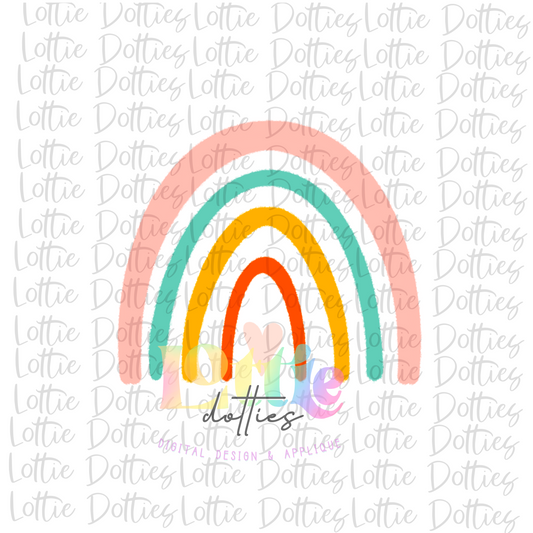 Rainbow Png - rainbow clipart - rainbow sublimation - Instant Download