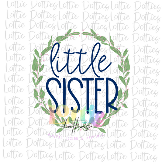 Little Sister PNG - Little Sister Sublimation - Digital Download