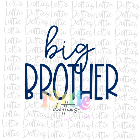 Big Brother PNG - Big Brother Sublimation - Digital Download