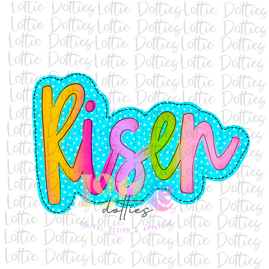 Risen PNG - Risen Sublimation - Easter Design - Digital Design