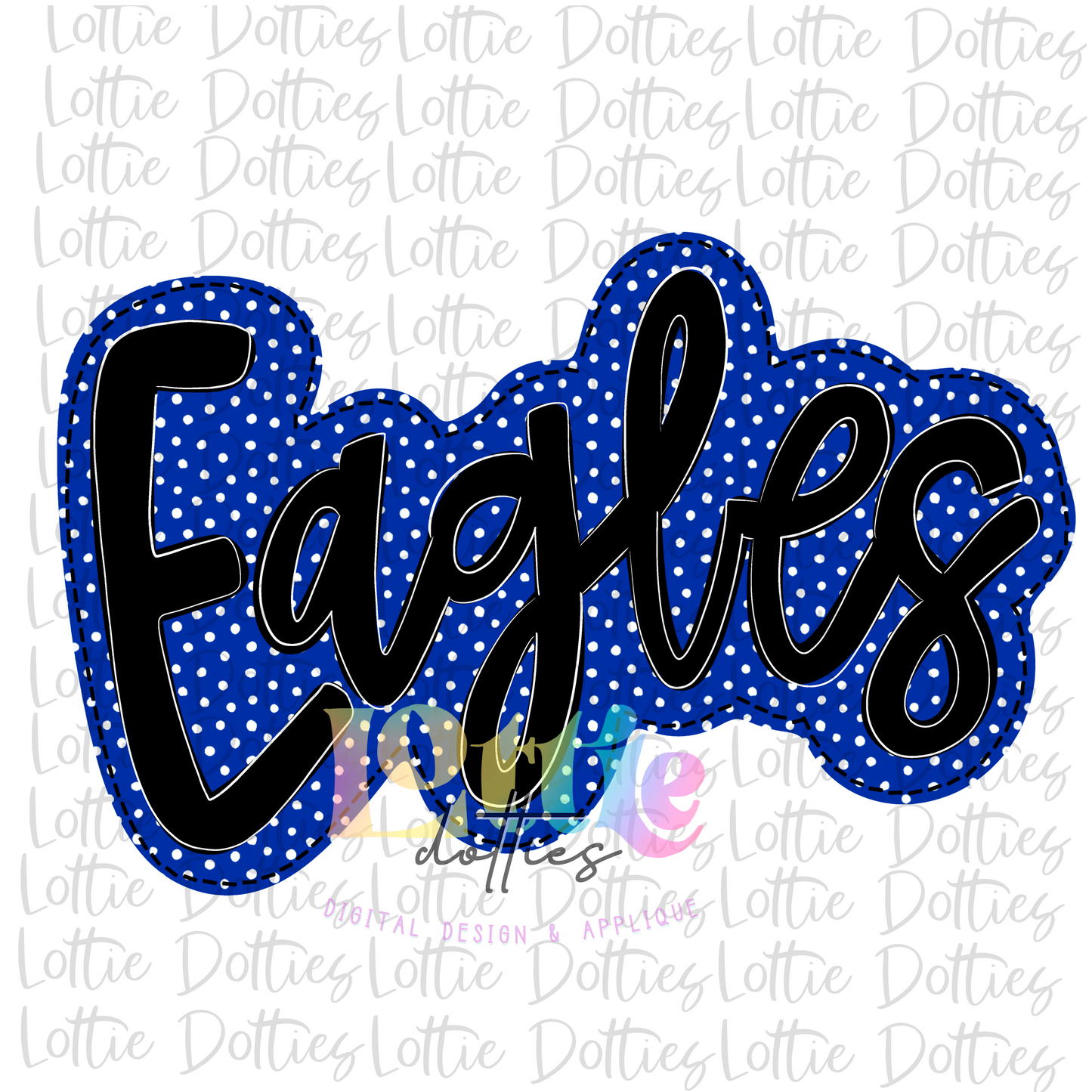 Eagles PNG - Eagles -  sublimation design - Digital Download - Blue and Black