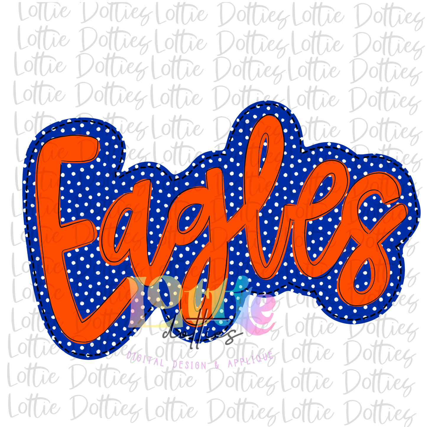 Eagles PNG - Eagles -  sublimation design - Digital Download - Blue and Orange