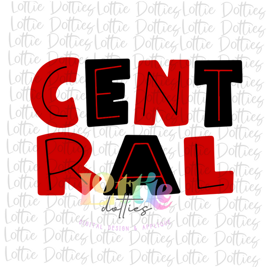 Central  PNG - Central Sublimation  - Digital Download