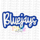 Blue Jays PNG - Bluejays sublimation design - Digital Download