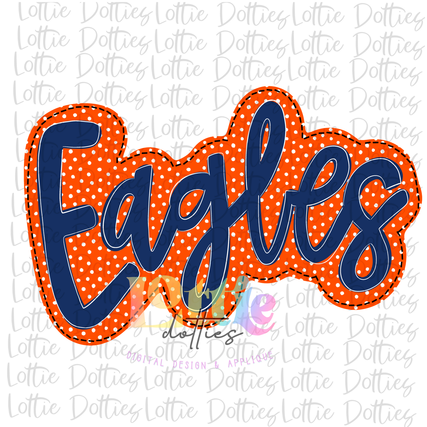 Eagles PNG - Eagles -  sublimation design - Digital Download - Orange and Navy