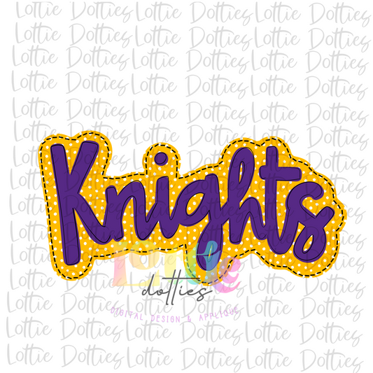 Knights PNG - Knights -  sublimation design - Digital Download - Gold and Purple