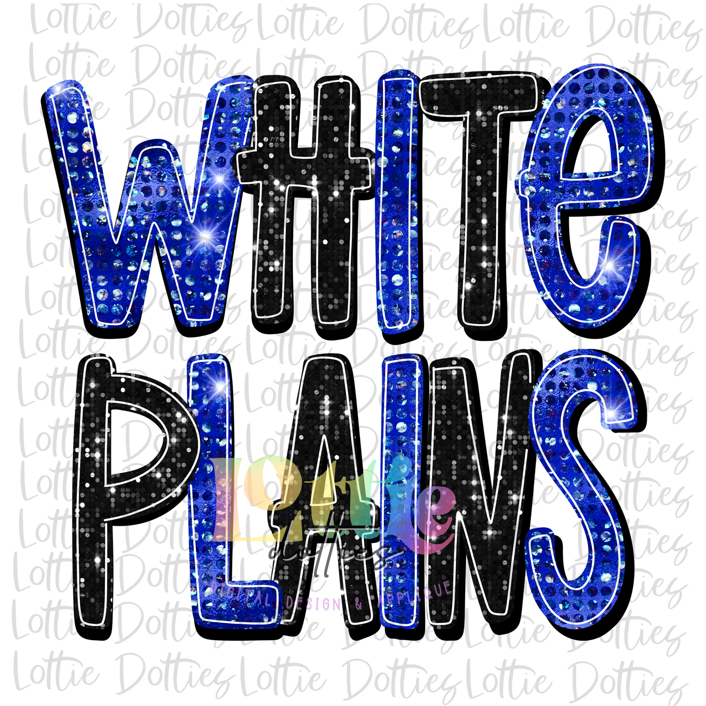White Plains PNG - White Plains Sublimation - Digital Download