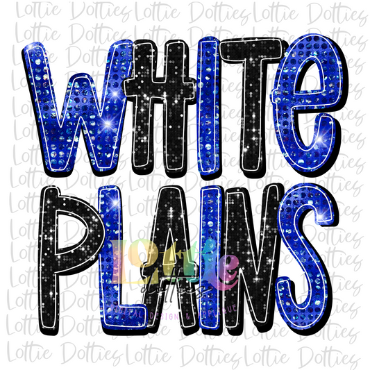 White Plains PNG - White Plains Sublimation - Digital Download