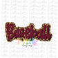 Baseball Png - Baseball Design - Baseball  Design - Leopard Maroon