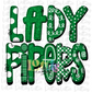 Lady Pipers PNG - Pipers Sublimation - Digital Download  - Green and White