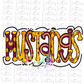 Mustangs PNG - Mustangs -  sublimation design - Digital Download - Maroon and Gold