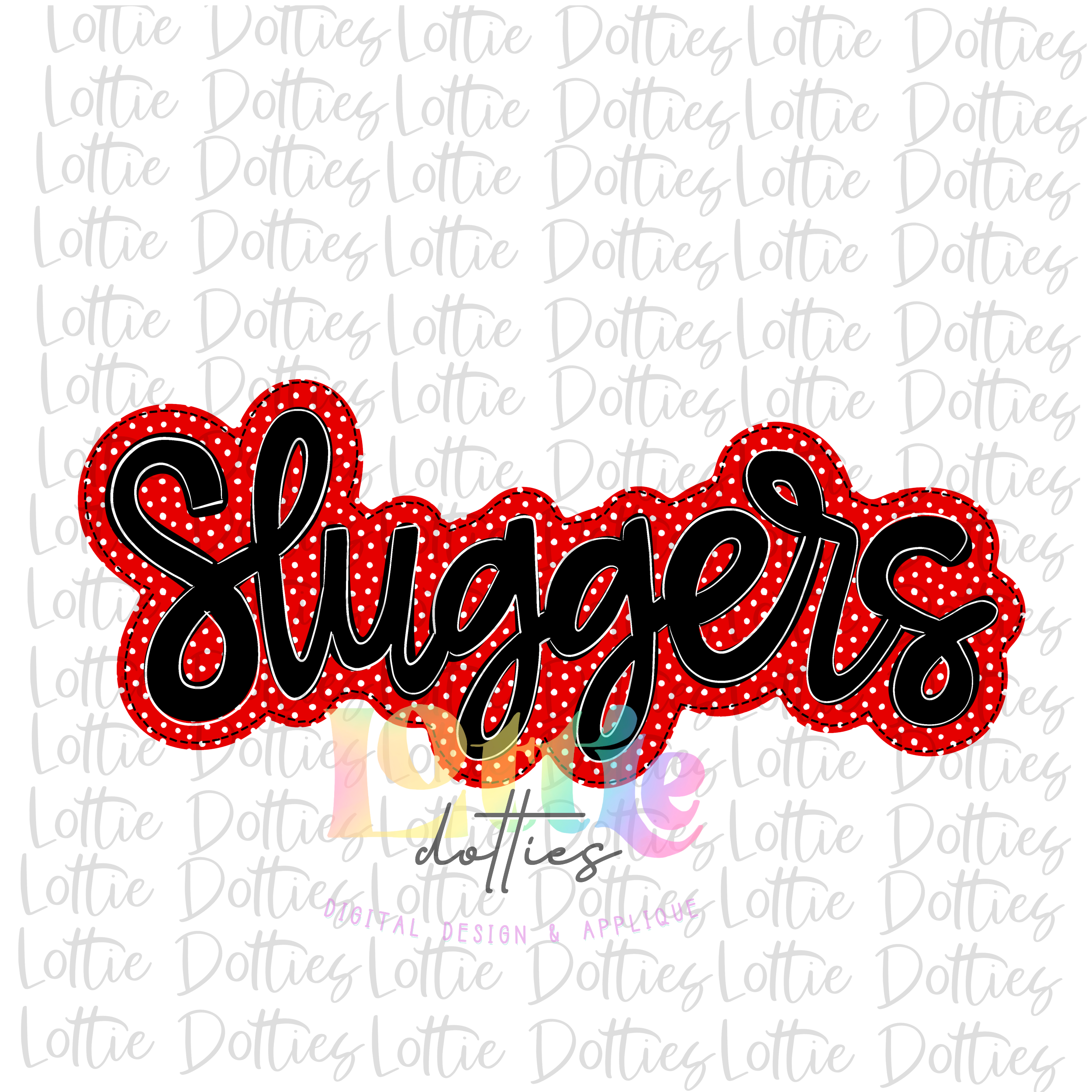 Sluggers Text Sluggers PNG - Sluggers Sublimation Design - Digital Download - Red an ...