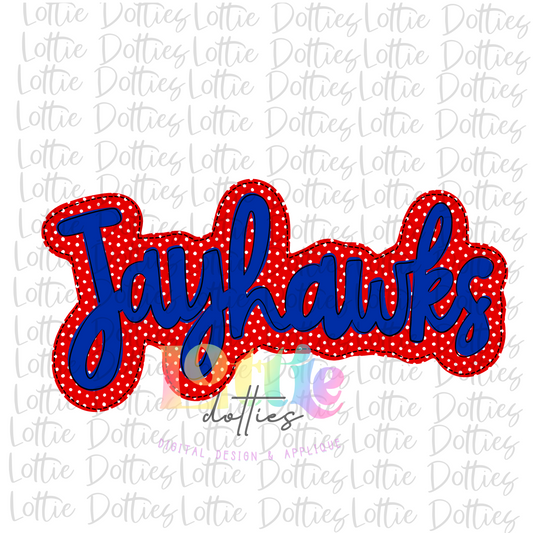 Jayhawks Png  - Jayhawks sublimation design - Digital Download - Red and Royal