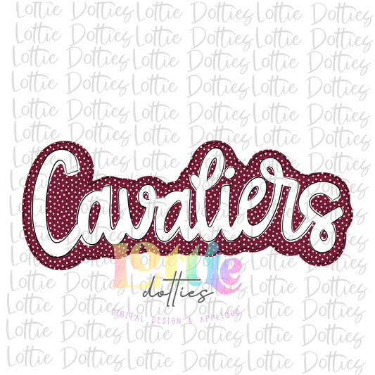 Cavaliers PNG -   Cavaliers sublimation design - Digital Download - Maroon and White