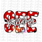SEE Bulldogs -PNG - Bulldogs Sublimation Design - Digital Download - Red