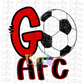 Go Soccer PNG - AFC Soccer  Sublimation - Digital Download