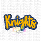 Knights PNG - Knights -  sublimation design - Digital Download - Navy and Gold