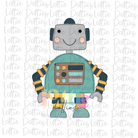 Robot PNG - Robot Sublimation - Digital Download