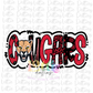 Cougars  Png - Cougars  Sublimation  -  Digital Download