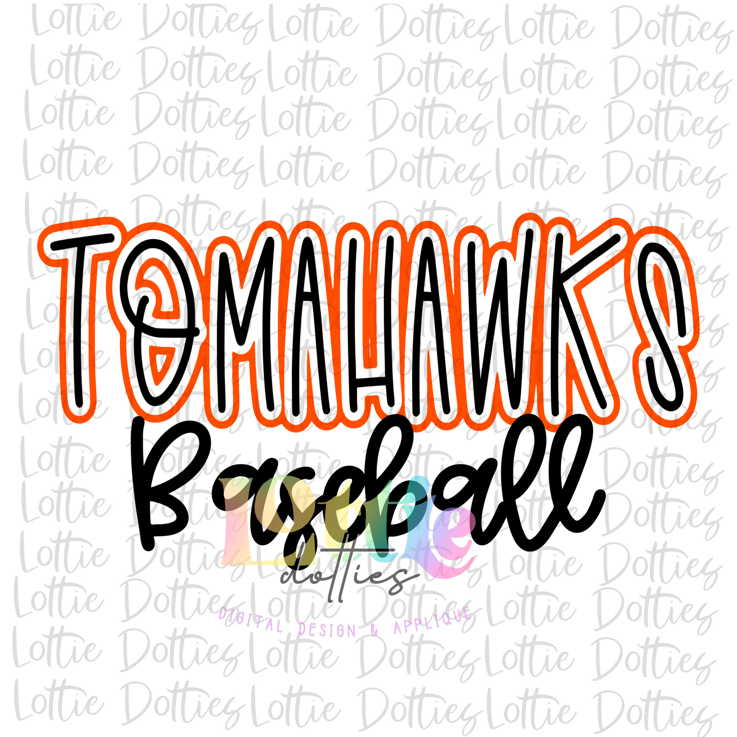 Tomahawks  Baseball PNG - Tomahawks Sublimation - Digital Download