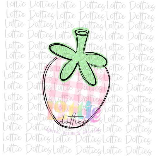 Strawberry PNG - Strawberry Sublimation - Pink  Strawberry