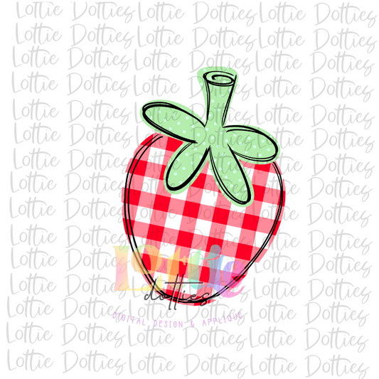 Strawberry PNG - Strawberry Sublimation - Red Strawberry