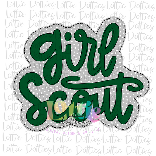 Girl Scout PNG - Girl Scout Sublimation - Digital Download