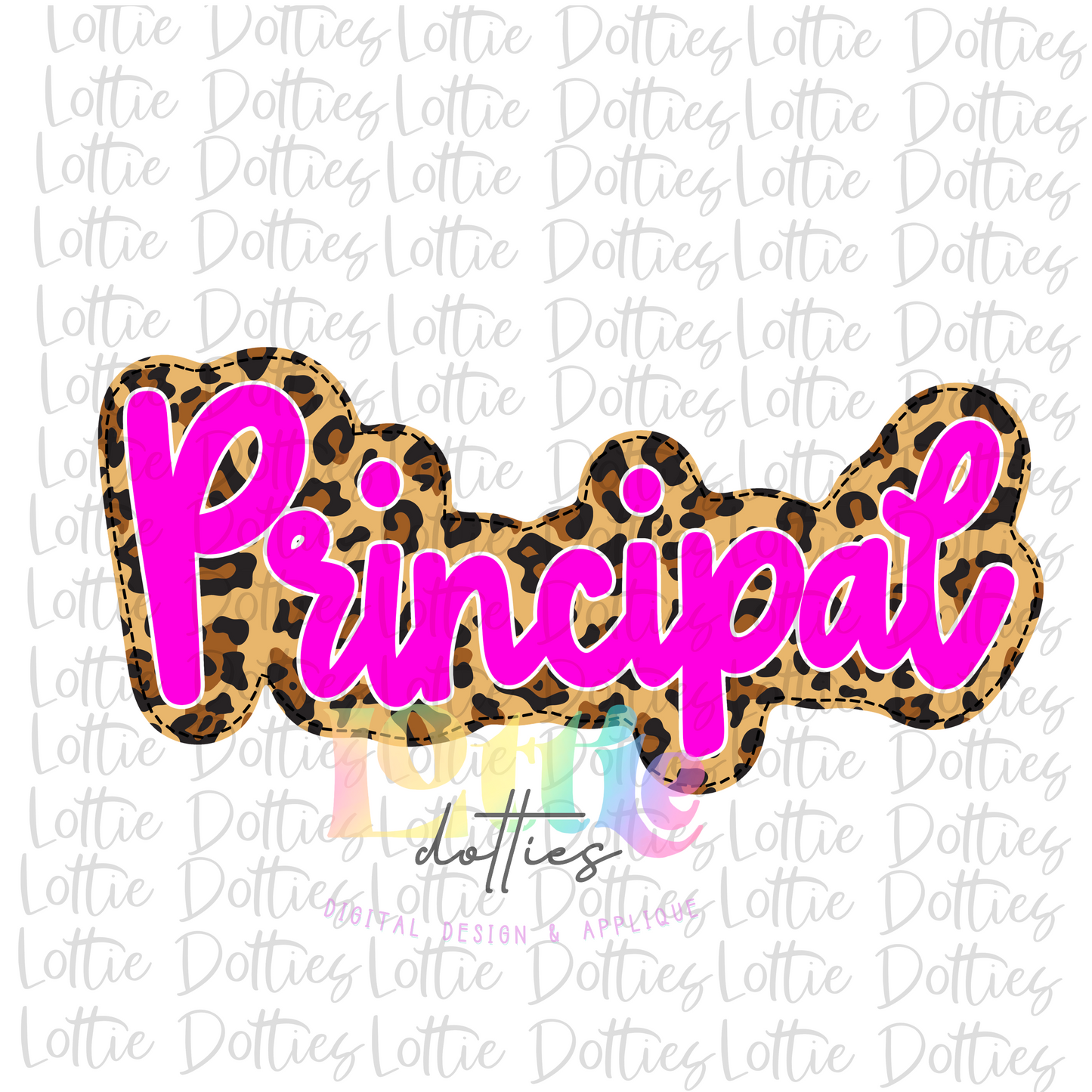 Principal  - PNG - Back To School - Sublimation - Digital Download - Leo