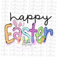 Happy Easter   PNG - Easter Sublimation - Digital Download