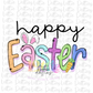 Happy Easter   PNG - Easter Sublimation - Digital Download