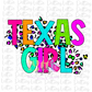 Texas Girl PNG - Texas Girl - Sublimation - Digital Download - Neon Leopard