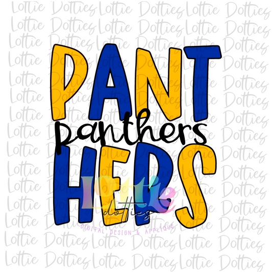 Panthers  PNG - Panthers Sublimation  - Digital Download - Blue and Gold