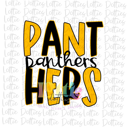 Panthers  PNG - Panthers Sublimation  - Digital Download - Black and Gold