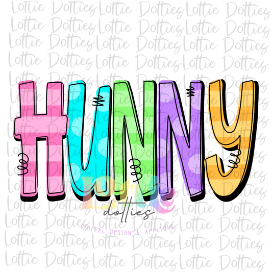 Hunny PNG - Hunny - Sublimation - Digital Download -Mother's Day Design - Colorful